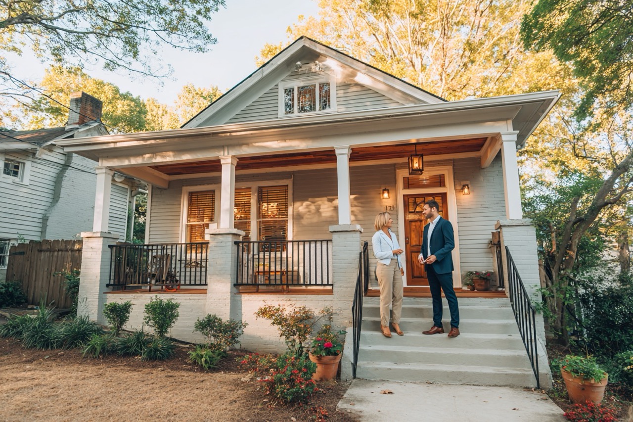 Atlanta Georgia landlord and tenant negotiating house sale agreement