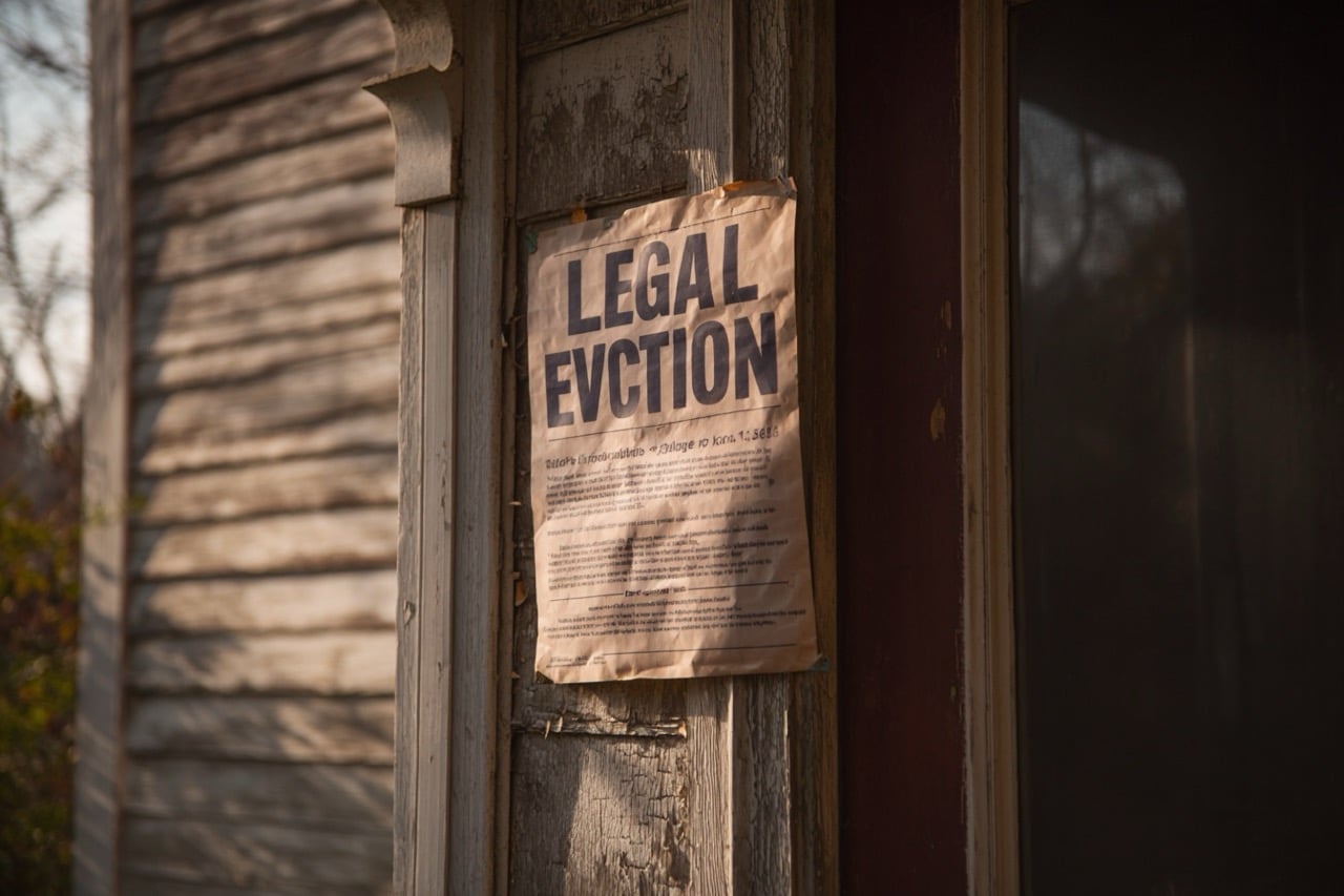 Legal eviction process for squatters in Atlanta GA property