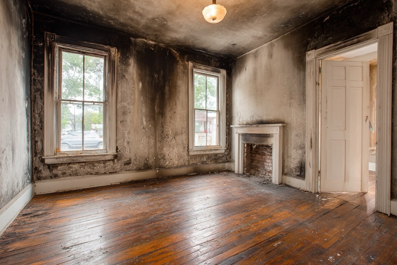 Fire damaged residential property in Atlanta GA ready for quick cash sale