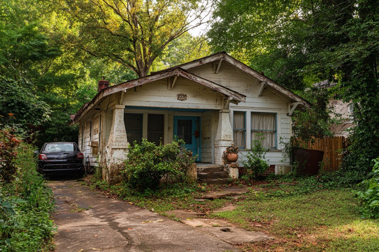 house sale lien atlanta ga closing table