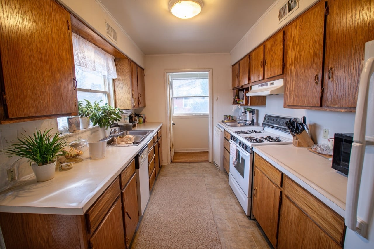 Atlanta Georgia rental property interior being prepared for sale with basic updates