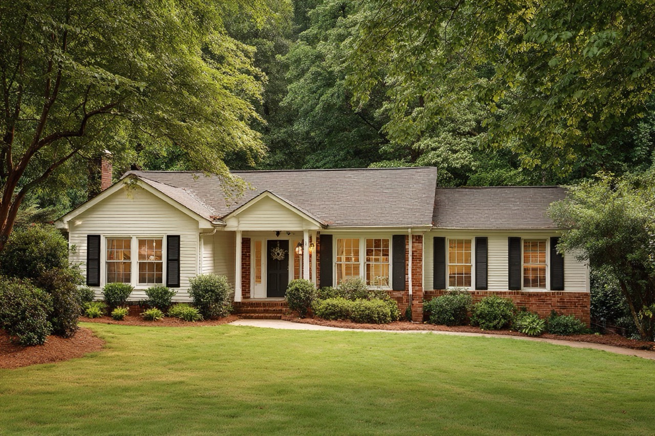 Single family home in Atlanta GA representing primary residence exemption opportunities